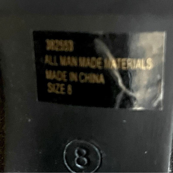 HOST PICK Charlotte Russe Chunky Heel Boots in Black - Picture 6 of 11